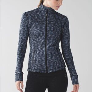 Lululemon Dramatic Static White Black Define Jacket